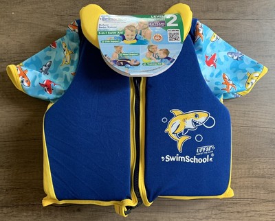 The Original Swimschool Deluxe Swim Trainer 3-in1 Swim Aid Level 2 4-6 Years 