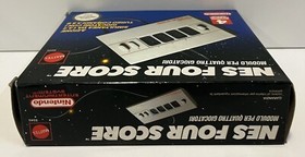 NES FOUR SCORE NINTENDO EUROPE MATTEL ITA BOXED NES PAL VINTAGE 1985 NEVER USED