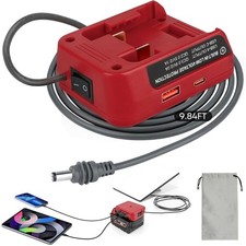 M18 Power Adapter for Starlink Mini Milwaukee Battery Adapter 18V w/USB ports