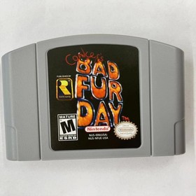 Conker`s Bad Fur Day - Nintendo 64 (N64) Perfect addition Brand new