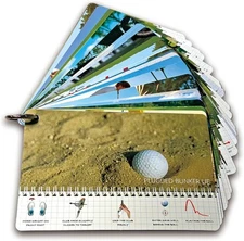 Golf Reference Cards | Pocket Survival Guide and Instruction White 