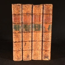 1760 4Vols The Miscellaneous Works of John Dryden First Edition Scarce Full Calf