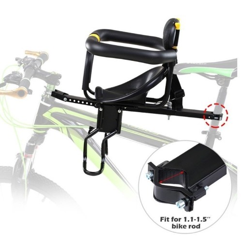 Pedal Attachment Foldable Front Children's Seat For Bicycles - Picture 5 of 8