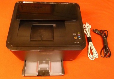 Samsung CLP-315 Color Wireless Laser Printer - Poor Print Quality w/Toners @ 50%