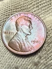 1909 Philadelphia Mint Copper Lincoln Lustr AU+++++++Wheat Cent High Grade Toned