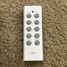 Zap Wireless Outlet Replacement Remote Contro...