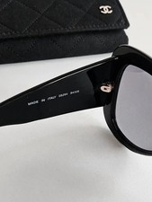 Chanel Black Oversized Sunglasses