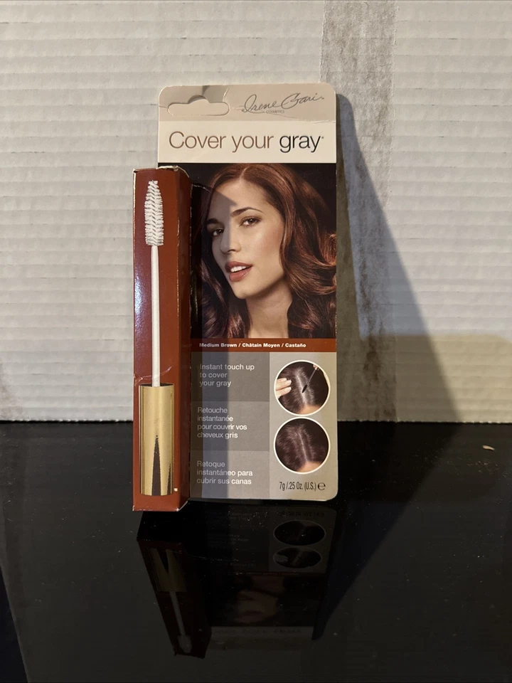 Cubre tu varita de cepillo gris - marrón medio (lote de 3) Foto 2 de 4