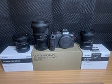 Canon EOS R7 Camera + 3 Sigma RF-S Lenses   C...