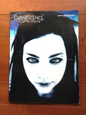 Imported - Evanescence Fallen Guitar Score - Heavy Metal Gothic Metal Female Voc