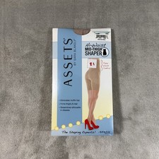 Assets by Sara Blakely SPANX High Waist Mid Thigh Shaper Nude NEW  Size 3