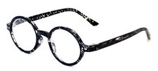 Calabria R421 Unisex Vintage Oval Reading Glasses Incredibly Lightweight and Com
