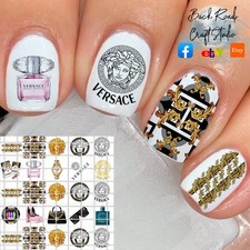 Versace Waterslide Decals For Nails, Hot Wheels, Etc Set Of 50 KC