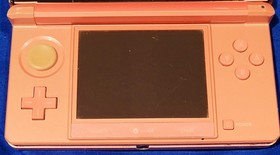 NINTENDO 3DS PINK TESTED  WORKING With 5  3ds Games, 18 Ds Games 