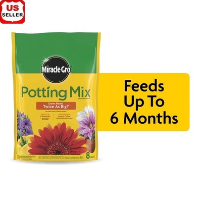 Potting Mix Indoor Outdoor Plants Grow Bigger Blooms Feeds 6 Months Premium Soil