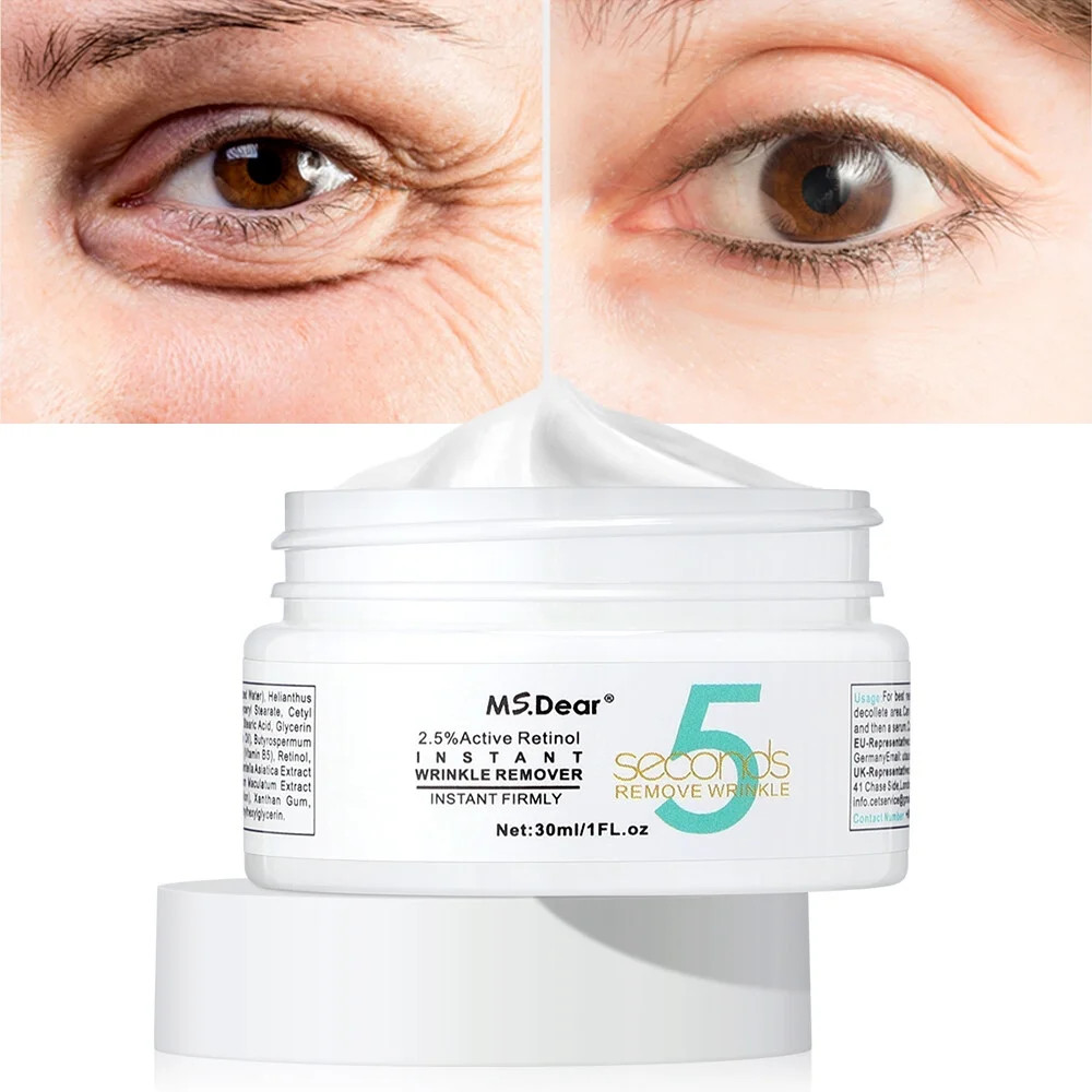 Anti-Aging Eye Cream – Instant Wrinkle Remover, Dark Circles & Puffiness Reducer