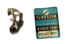Vintage NOS Tungsten DR-3230M Automotive Point Set Ignition Repair Part