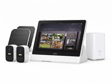 Eufy eufyCam 2C 2-Cam Kit, with Solar Panel, HomeBase, Smart Display E10, no fee