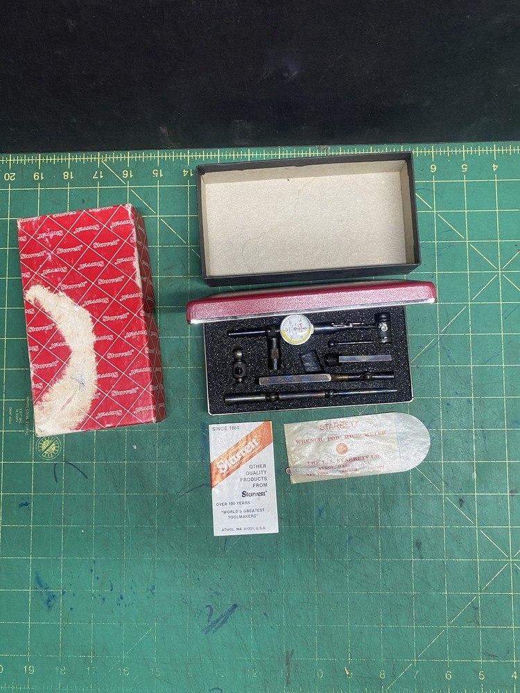 Starrett 711LCSZ 0.030 Last Word Dial Test Indicator for Machinists and Toolmakers