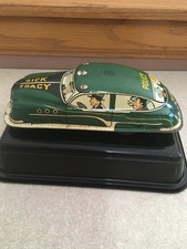  Marx Tin Friction SCARCE Dick Tracy Police Squad Car 1940’s 6-INCH RARE