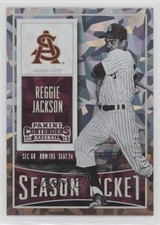 2015 Panini Contenders Season Ticket Cracked Ice 21/23 Reggie Jackson HOF 0e1