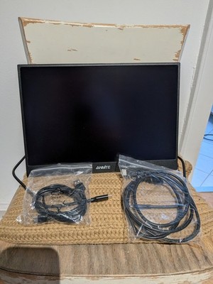 Anmite Tragbarer 14'' Monitor 1920*1200Px 60Hz 3ms IPS mit Touchsteuerung 400Nits