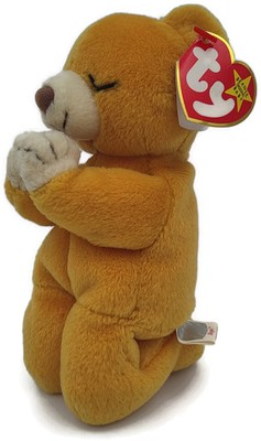 Ty Beanie Baby Hope The Praying Bear Hologram Tushtag - Spelling Errors