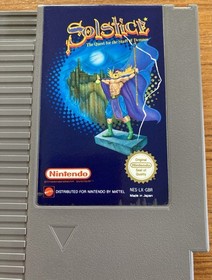 NES ~ SOLSTICE ~ Nintendo Game 3 Screw NES-LX-GBR Game Cart Only Pal