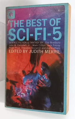 The Best of Sci-Fi 5 1966 PB Anthology Ray Bradbury Theodore Sturgeon Finney
