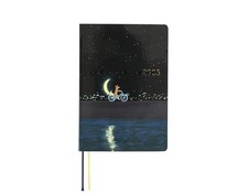 Hobonichi Techo 2025 HON by Hiroko Kubota / Crescent Moon Delivery A6 / 1 Page