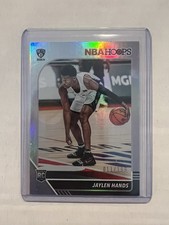 2019-20 Hoops #242 Jaylen Hands Silver #/199 RC Rookie