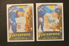 2026 Topps Heritage Jac Caglianone & Mookie Betts - The Enterprise - Inserts Lot