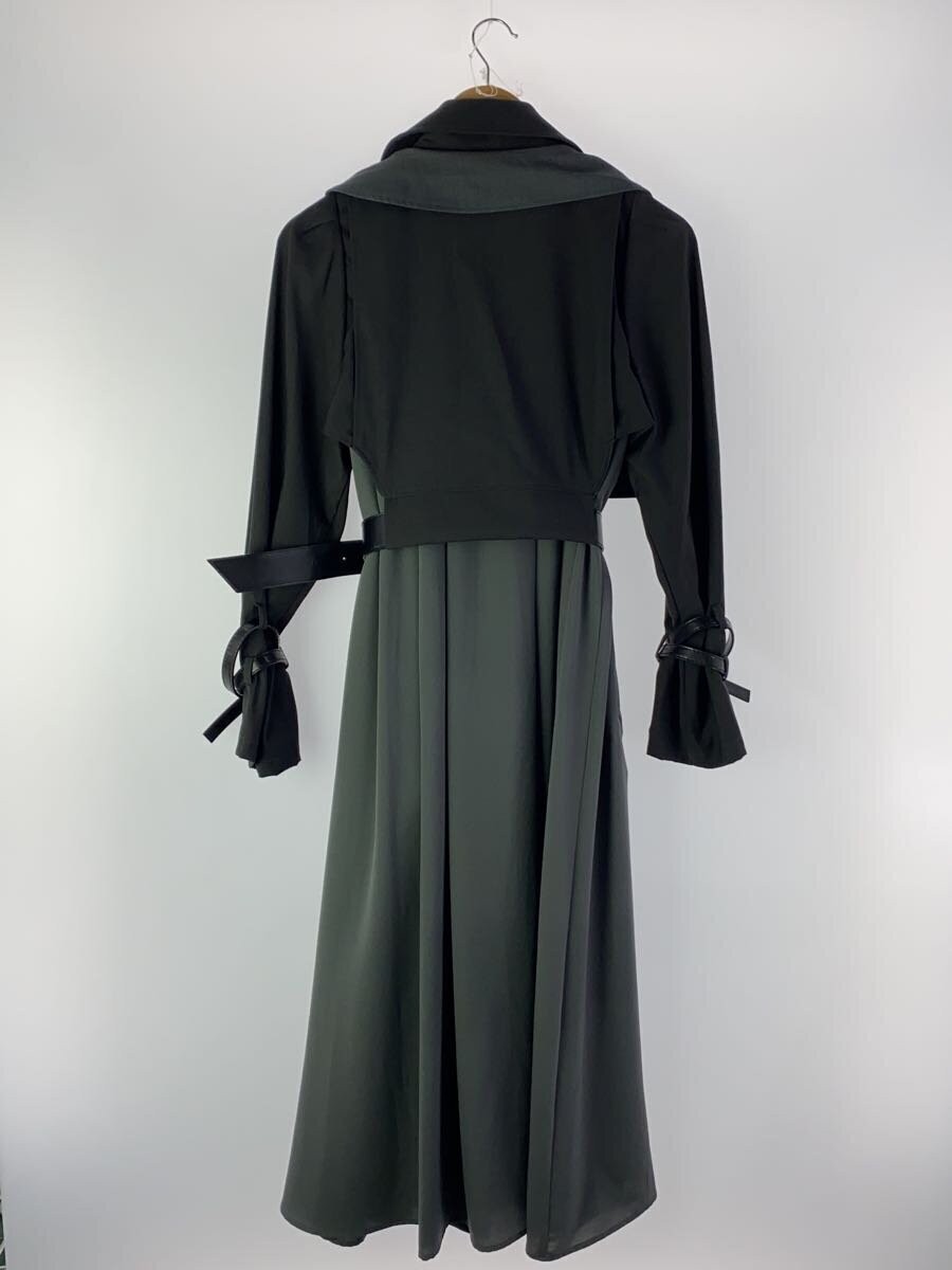 AMERI S Black Polyester Solid CoatWomen's Fas… - image 2