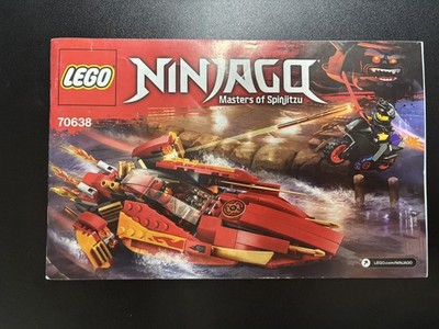 Lego: Ninjago,  Katana V11, 70638 No Minifigures Or Bike, With Manual