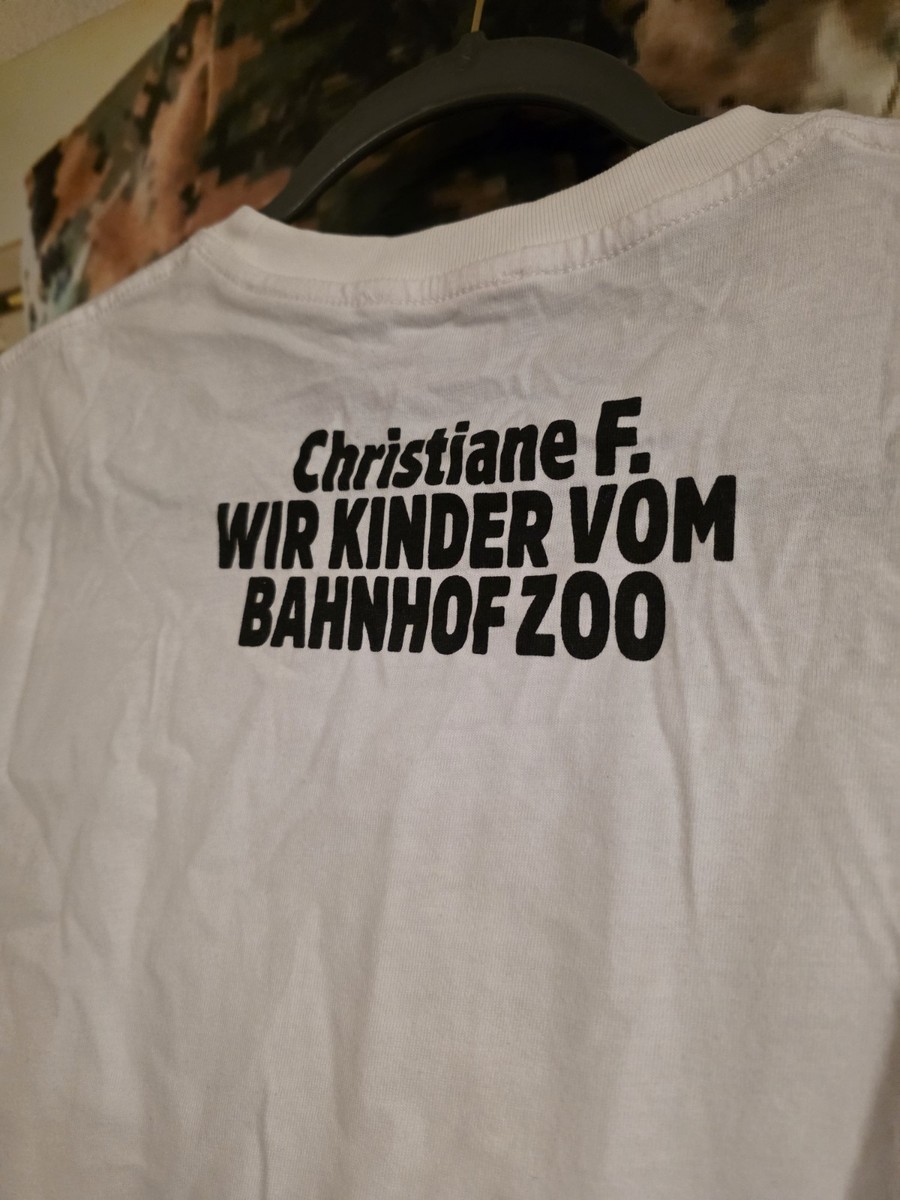 Raf Simons Raf Simons FW18 Christiane F Wet Hair T-Shirt White