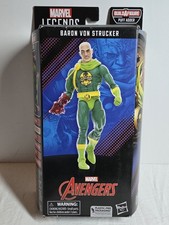 Hasbro Marvel Legends Avengers Baron Von Strucker 6  Figure New Puff Adder BAF