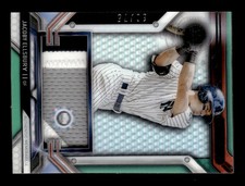 2016 Topps Strata - Clearly Authentic Relics Green #CAR-JE Jacoby Ellsbury #/75