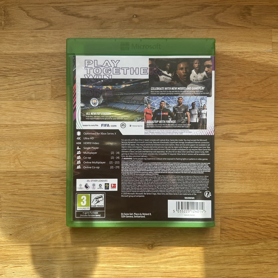 FIFA 21 (Xbox One) VideoGames Value Guaranteed from eBay’s biggest seller!, photo 3 of 3