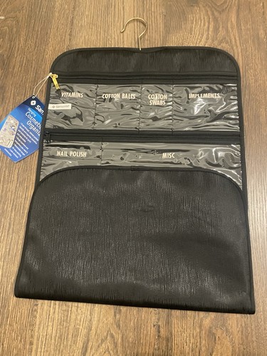 Samsonite Hanging Cosmetic Travel Organizer Bag See-through Labeled Pockets NWT - Afbeelding 16 van 21