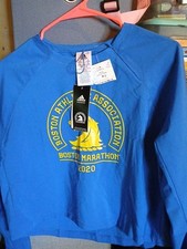Adidas Boston Marathon 2020 Long Sleeve Performance Shirt Size S