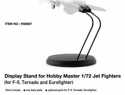 HobbyMaster 1/72 Display Stand for F-5 Tornado Eurofighter HS00007
