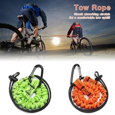 Heavy Duty Towing Pull Rope Portable Tow Rope Safety Bungee Cord Bike Tow Cable