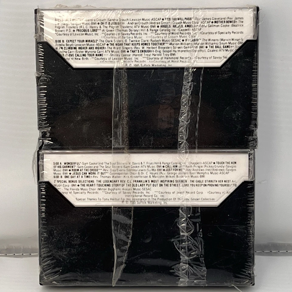 Lot of 2 The All Time Gospel Favorites Album No 1 & 2 Inspiring Christian Sermon - Image 2 of 4