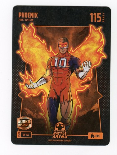 Bo Jackson Battle Arena Update Fire Battlefoil 150 PHOENIX - Bo Nix RC
