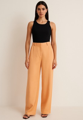 EXPRESS~! Pastel Mid rise Editor Pants -Sz14- Relaxed Fit 