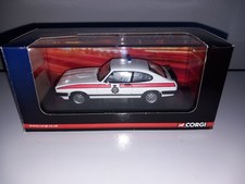 RARE Vanguards 1:43 Ford Capri Mk3 2.8i - Greater Manchester Police VA10802