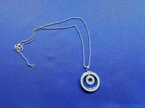 GRANDMA GRABE'S BEAUTIFUL VINTAGE 925 STERLING SILVER CZ RINGS 14G NECKLACE