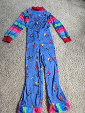 Chucky Spirit Halloween 1pc Halloween Costume Sz S/M Jumpsuit