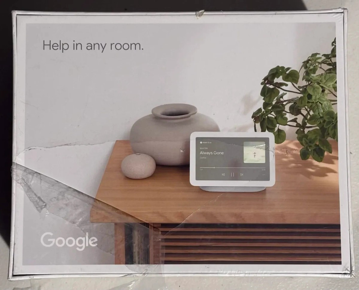 Google Nest Hub (2nd Gen.) Smart Display - Chalk (GA01331-US
