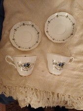 Mayfair/Argyle Fine Bone China Cup & Saucer Floral Pattern
